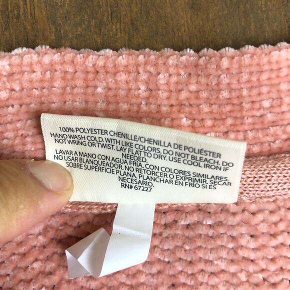 Bobbie Brooks Womens Sweater Pink Cardigan Soft Knitted Comfort Warmth Small - Picture 5 of 11